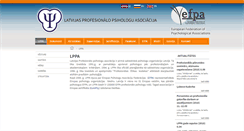 Desktop Screenshot of lppapsihologi.lv